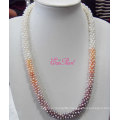 4-5mm Long Rice Natural Pearl Necklace